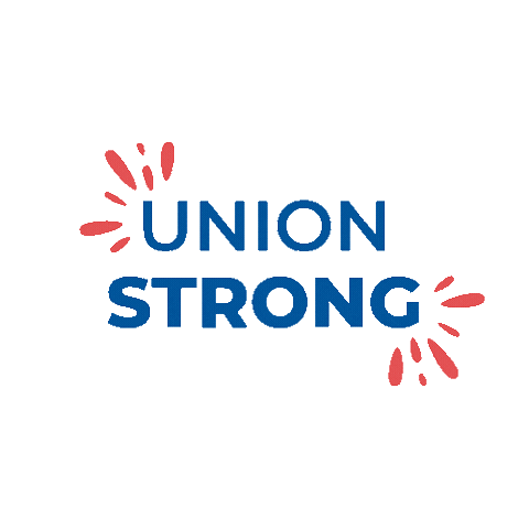 Union Strong 1U Sticker by Union Plus