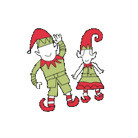 Christmas Duendes Sticker by Lowi