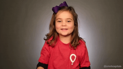 happy cute girl GIF by Children's Miracle Network Hospitals