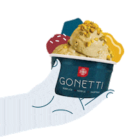 GelateriaGonetti ice cream approved gelato slurp Sticker