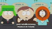angry eric cartman GIF by South Park 