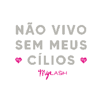 Cilhuda Sticker by MyLash Extensão de Cílios