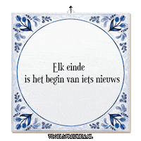 Start Begin Sticker by Tegelspreuken.nl