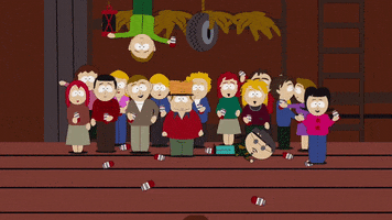 mr. hankey party GIF by South Park 