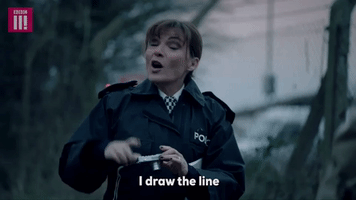 season 1 i draw the line GIF by BBC