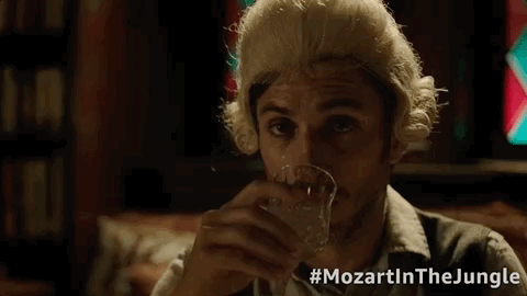 season 4 wig GIF by Mozart In The Jungle