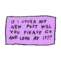 Swipe Up Social Media Sticker by Adam J. Kurtz