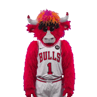 Benny The Bull No Sticker by Chicago Bulls