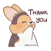 Thanks Thank You Sticker