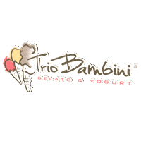 triobambini gelato yogurt gelato yogurt trio bambini Sticker