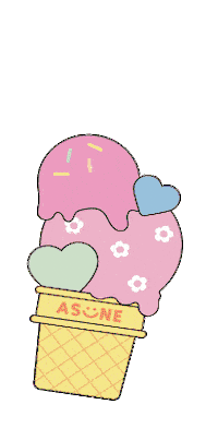 Ice Icecream Sticker by ASUNE