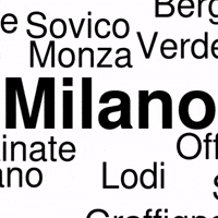litaramaps travel typography italy europe GIF