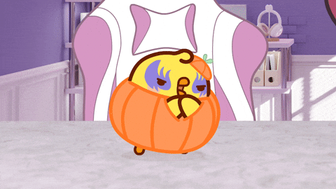 Shocked Freak Out GIF by Molang