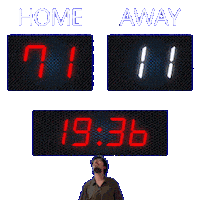 11 Away Sticker