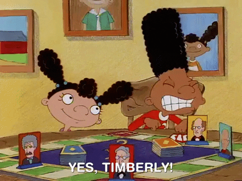 hey arnold timberly GIF