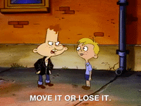 hey arnold nicksplat GIF