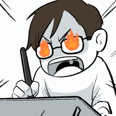 ikridia giphyupload on fire deadline ikri deadline GIF