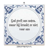 Nl Reflectie Sticker by Tegelspreuken.nl