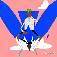 Flying Tyler The Creator GIF by Animation Domination High-Def