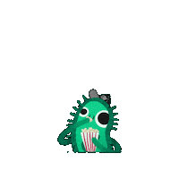 Gemy Popcorn Sticker by iGEM Headquarters