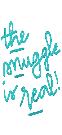 Rainy Days The Snuggle Is Real Sticker