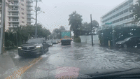 Flash Flooding Affects Fort Lauderdale, Florida