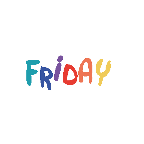 Rainbow Friday Sticker