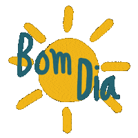 Dia Manha Sticker