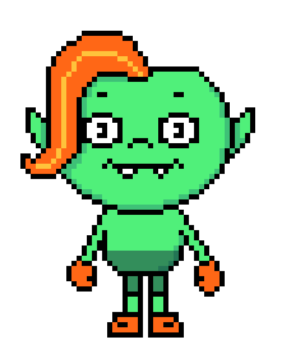8-Bit Dance Sticker