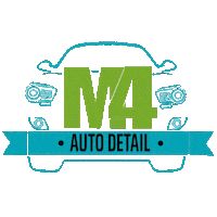 M4AutoDetail m4autodetail m4 auto detail m4 auto Sticker