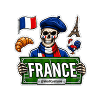 France Soccer Sticker