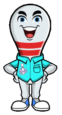 bowlatrabs wink nyc good job fist pump Sticker