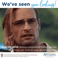 Amg Looking GIF by Accurate Mortgage Group