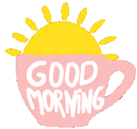 Pink Coffee Sticker