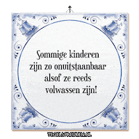 Humor Wijsheid Sticker by Tegelspreuken.nl