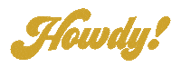 Howdy Hello Sticker