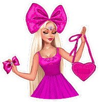 Dress Doll Sticker