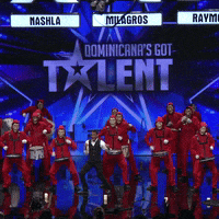 dominicanasgottalent dance dancing band playing GIF