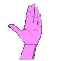 Hands Sticker by The Cake Escape