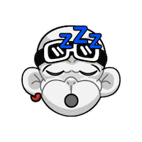 Tired Sweet Dreams Sticker by Zhot