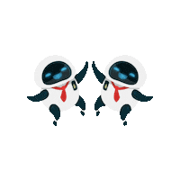 High Five Robots Sticker by Mortgage Automator