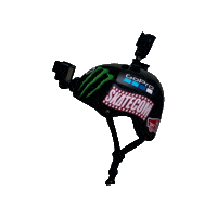 SKATECOM capacete filmagem skatecom skateaudiovisual Sticker