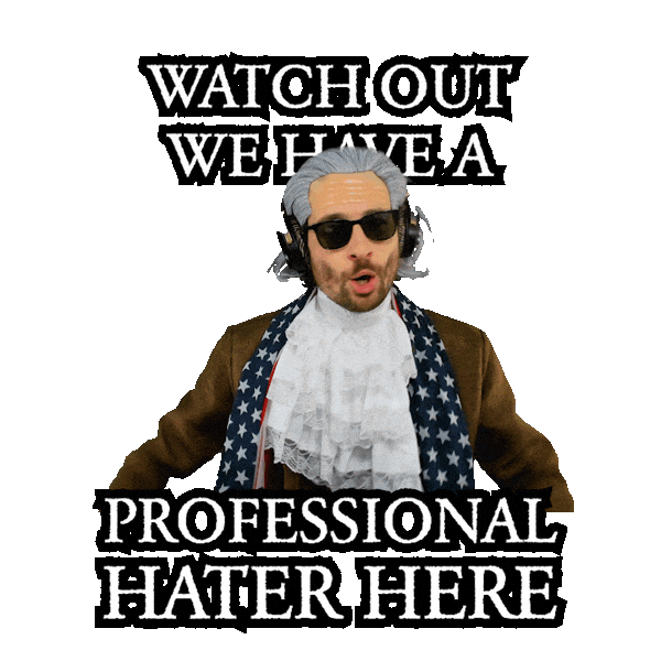 Haters Sticker