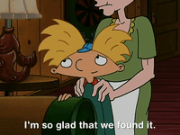 hey arnold nicksplat GIF