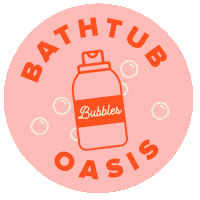 crystalbarlowjensen bubbles bath stayhome oasis Sticker