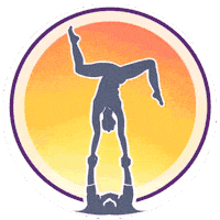 Party Handstand Sticker by Satya Jotpal