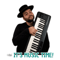 Music Time Musica Sticker by Giù Box
