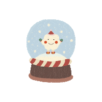 Christmas Snow Sticker