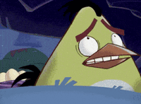 scared thunder GIF by Angry Birds