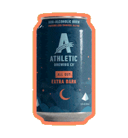 All Out Beer Sticker by Athletic Brewing